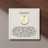 Aquarius Constellation Charm