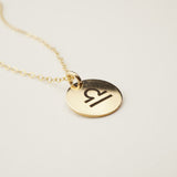 Libra Charm Necklace