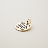 Vine Monogram Charm