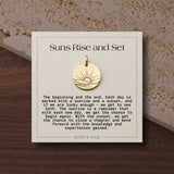 Suns Rise & Set Charm